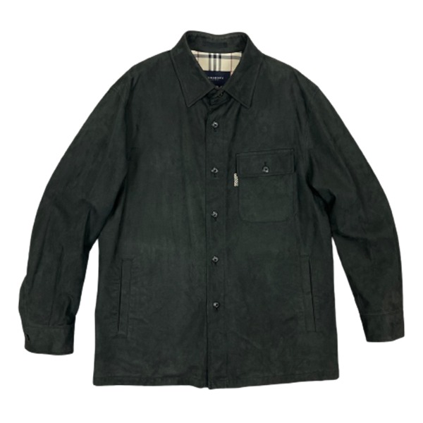 Burberrys 소프리나샤르 세무 셔츠 자켓